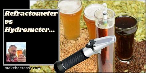 refractometer vs hydrometer for beer